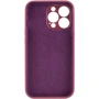 Чохол для iPhone Mobile Case Silicone Case Full Camera Protective Plum для iPhone 13 Pro Max: Колір бордовый