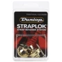 Стреплоки DUNLOP SLS1502BR Straplok Strat Retainers Traditional - Brass фото 3