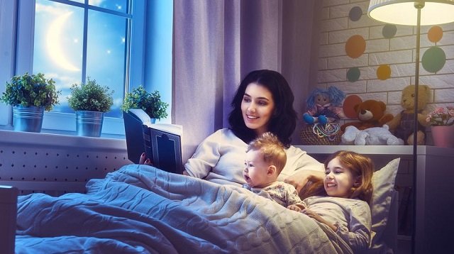 Зачем читать ребенку на ночь?