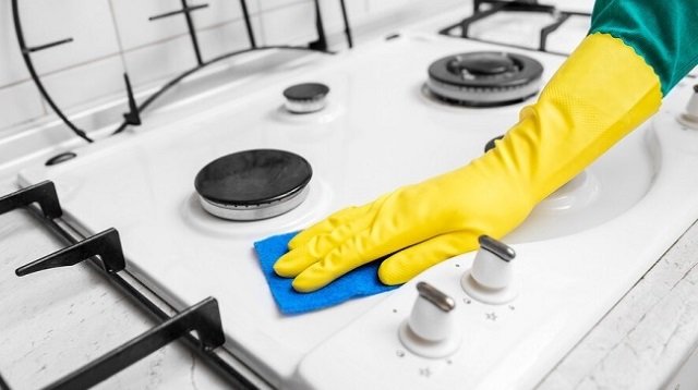 Як почистити газову плиту