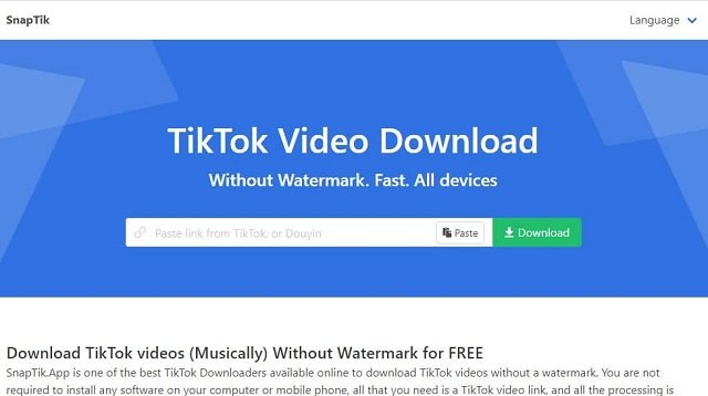 Как скачать видео с TikTok через приложения