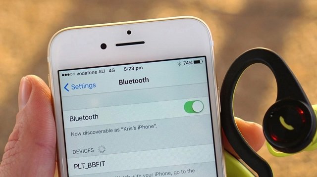 Bluetooth на Айфоне