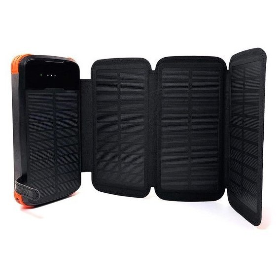 Mibrand Power Bank 20000mAh Extrem Solar Folding 2 Lights (MI20K)