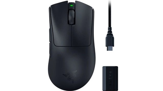 Razer DeathAdder V3 PRO Wireless & Mouse Dock Black