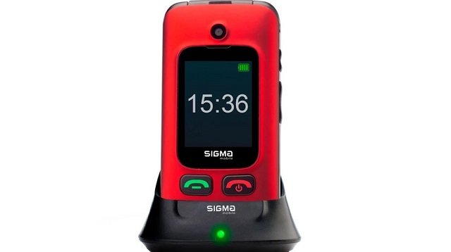 Sigma mobile Comfort 50 Shell DUO TYPE-C Black-Red