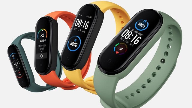 цвета Xiaomi Mi Band 5