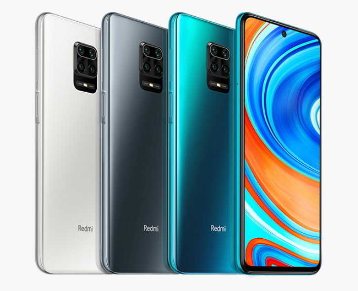 цвета Xiaomi Redmi Note 9 Pro