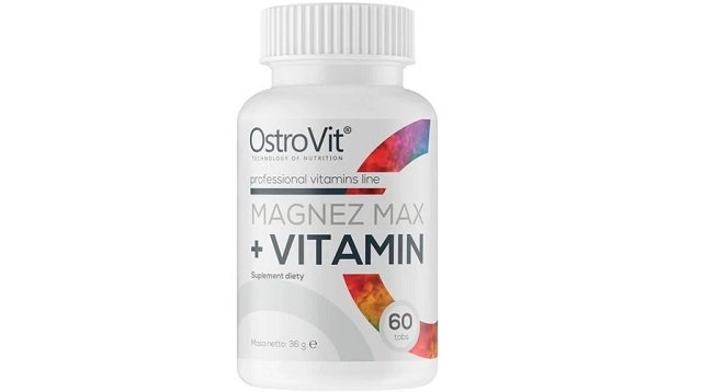 OstroVit Magnez Max + Vitamin 60 tabs