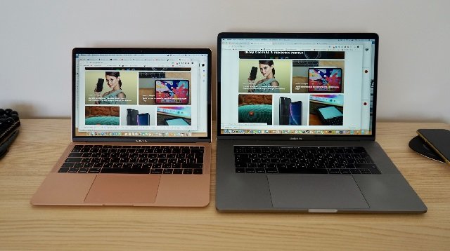 MacBook Pro та MacBook Air