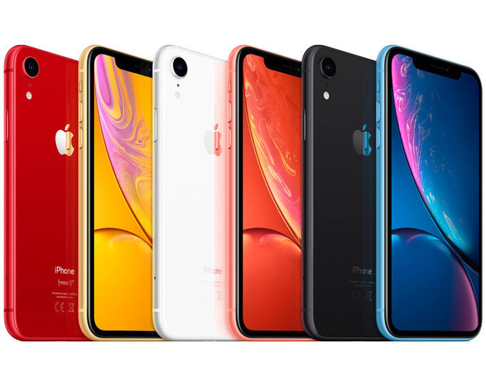 цвета iPhone XR