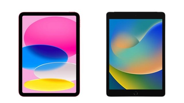 iPad 10 2022 та iPad 9 2021