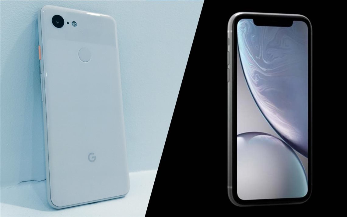 iPhone XR vs Google Pixel 3