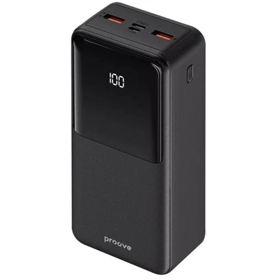 Proove Power Bank 30000mAh Illuminator 22.5W Black