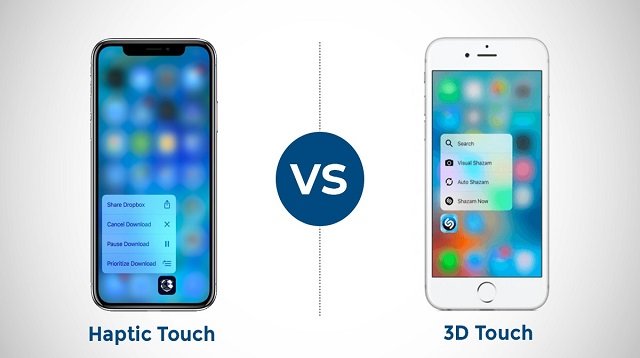 3D Touch или Haptic Touch на iPhone