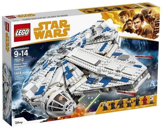 LEGO Star Wars «Сокол Тысячелетия на Дуге Кесселя»
