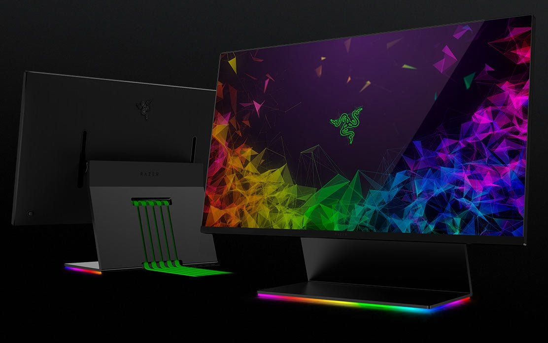 Безрамочный монитор Razer