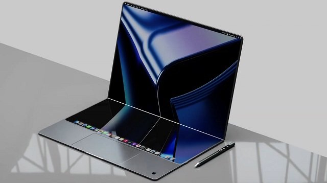 Дизайн MacBook Fold