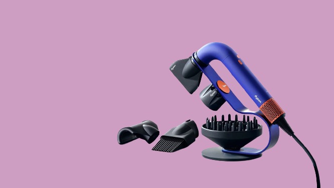 Фен Dyson Supersonic r Pro Vinca Blue/Rose – найлегший і компактний