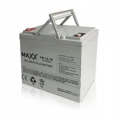 Гелевий акумулятор MAXX 12-FM-70 70AH 12V