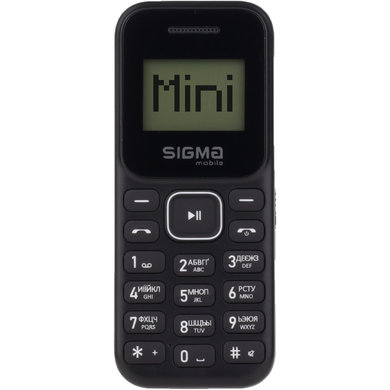 Мобільний телефон Sigma mobile X-style 14 MINI Black (UA UCRF)