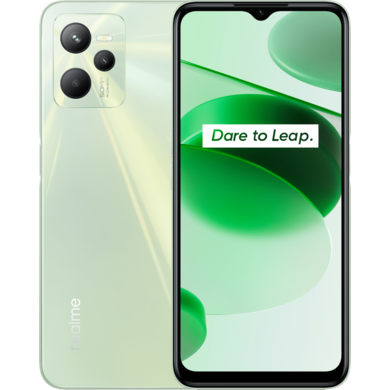 realme c35 4 128 glowing green