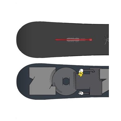 BURTON Super Hero Snowboard 2012 2013