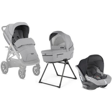 Trio Aptica Inglesina Mineral Grey con Cab