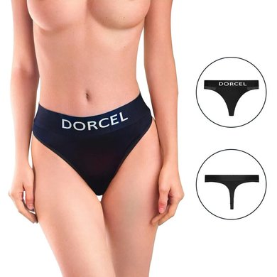 Трусики з кишенею для вібратора Dorcel PANTY LOVER XXL купити в