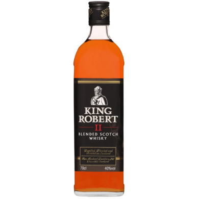 Виски King Robert II Blended Scotch Whisky 40% (0.7 л) (MAR5010852000436)