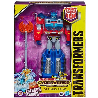HASBRO® 29685 Transformers Cyberverse Commander Battle Steel Optimus Prime 