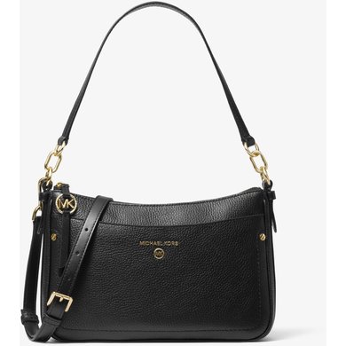 michael michael kors camille small logo and leather satchel