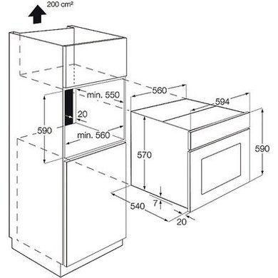 Газовый духовой шкаф zanussi zog 21411 bk