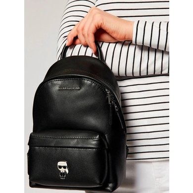 Backpacks Karl Lagerfeld - K/Ikonik Metal Pin backpack in black -  205W3090BLACK