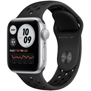 apple watch se 40mm nike silver