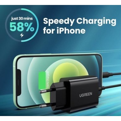 Ugreen 10191 20W USB-C Charger Black