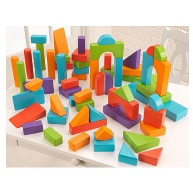 Kidkraft wooden cheap block set