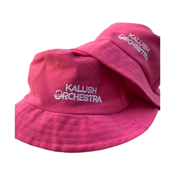Панама Kalush Orchestra Официальный мерч розовая XL