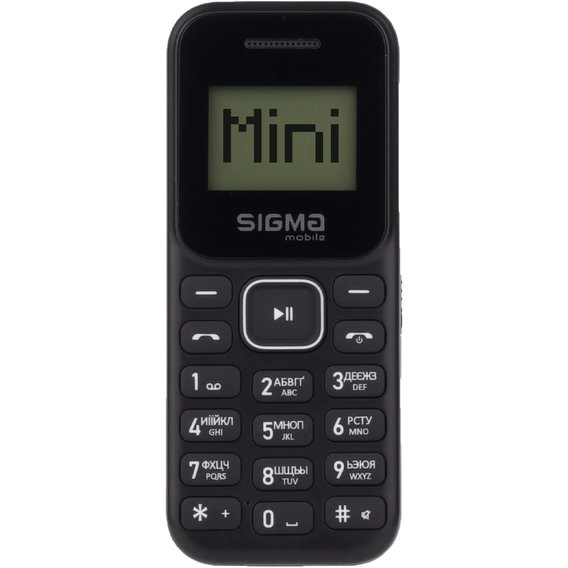 Мобільний телефон Sigma mobile X-style 14 MINI Black (UA UCRF)