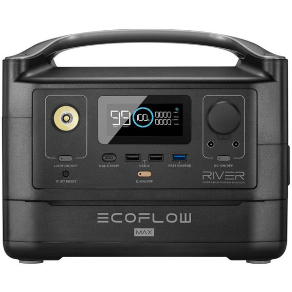 EcoFlow RIVER Max (EFRIVER600MAX-EU) купить в Киеве, Украине