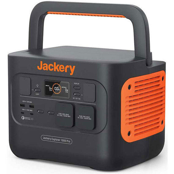 Зарядна станція Jackery Explorer 1000 Pro 1002Wh 1000W Black/Orange