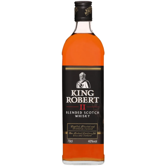 Виски King Robert II Blended Scotch Whisky 40% (0.7 л) (MAR5010852000436)