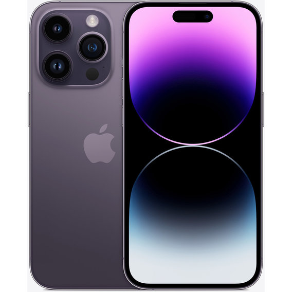 Apple iPhone 14 Pro 128GB Deep Purple (MQ0E3) eSim