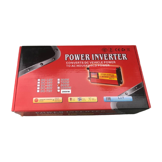 Інвертор автомобільний Power Inverter DC TO AC 2000