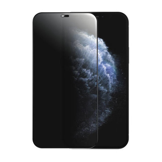 Аксесуар для iPhone ZK Premium Tempered Glass 2.5D Anti-spy 0.26mm Black для iPhone 13 Pro Max