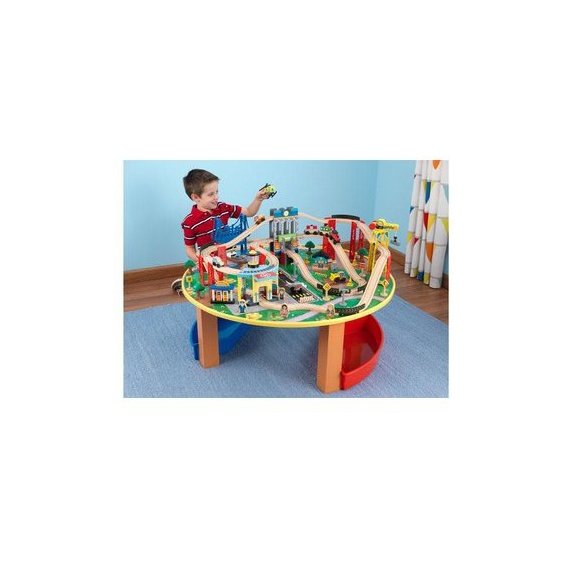 Kidkraft city hot sale explorer train table