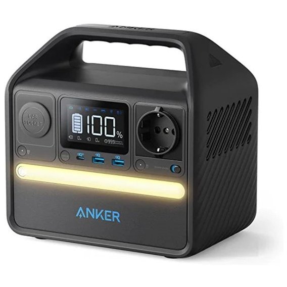 Зарядна станція Anker 521 PowerHouse – 256Wh | 200W Portable Power Station LiFePO4