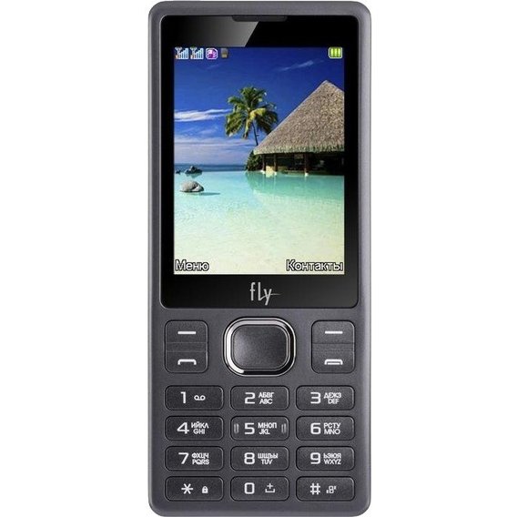 Мобільний телефон Fly FF282 Black (UA UCRF)