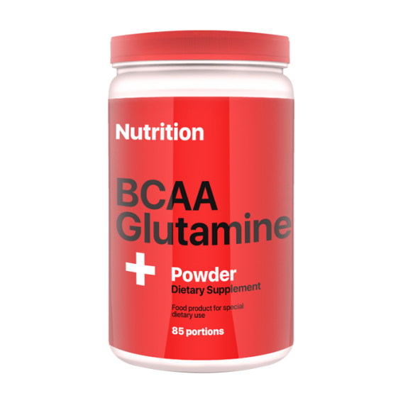 Аминокислота для спорта AB PRO BCAA + Glutamine Powder 1000 g Apple