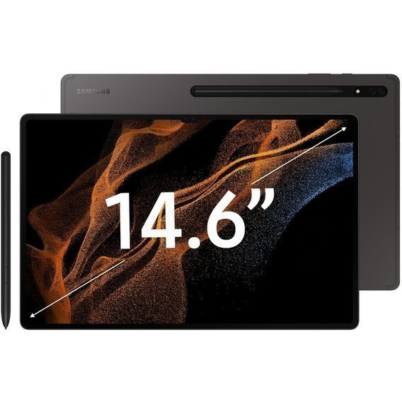 Планшет Samsung Galaxy Tab S8 Ultra 16/512GB 5G Graphite (SM-X906BZAF)