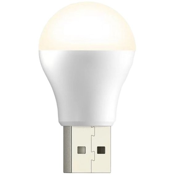 Ліхтар туристичний XO Y1 лампа USB, білий